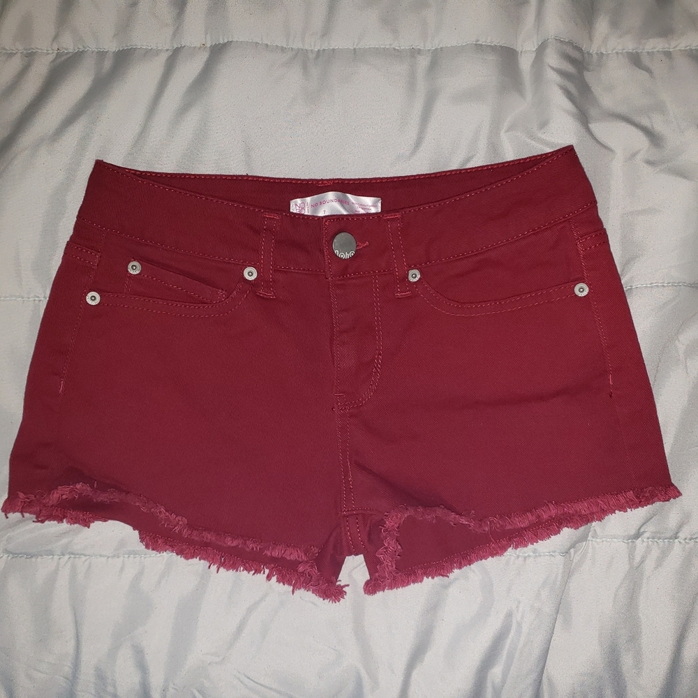 Burgundy Shorts